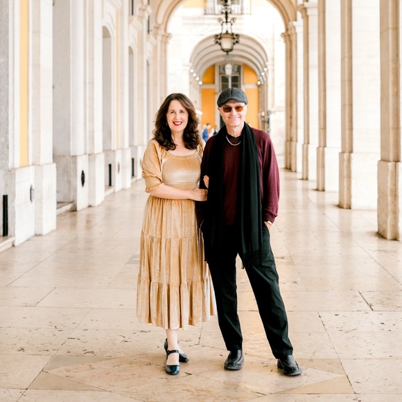 Baltic Born Dresses & Skirts - Baltic Born Vivaldi Gold Smocked Midi Dress - Med.